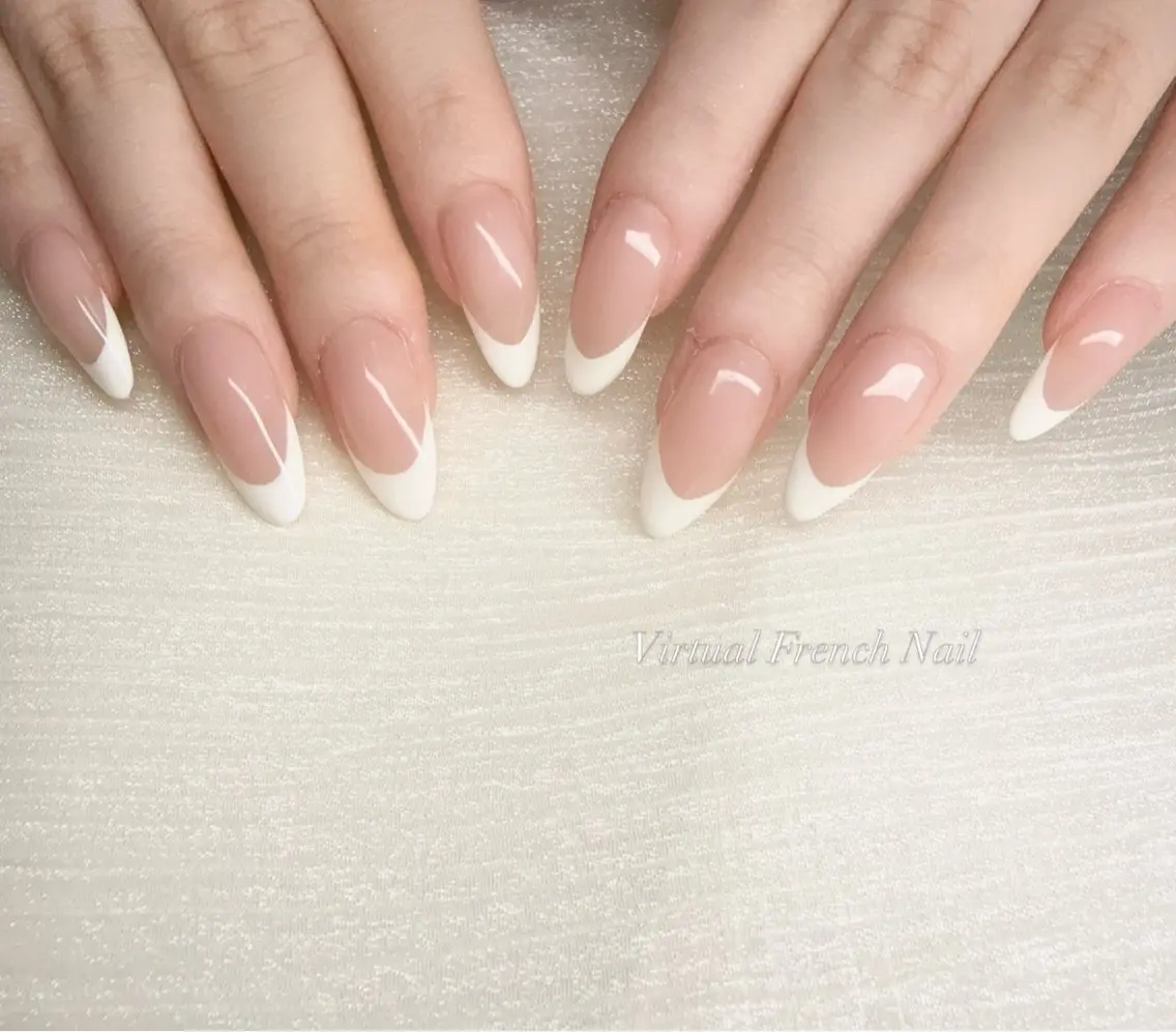 ネイル フレンチネイル Rnail. misatoのネイルデザイン