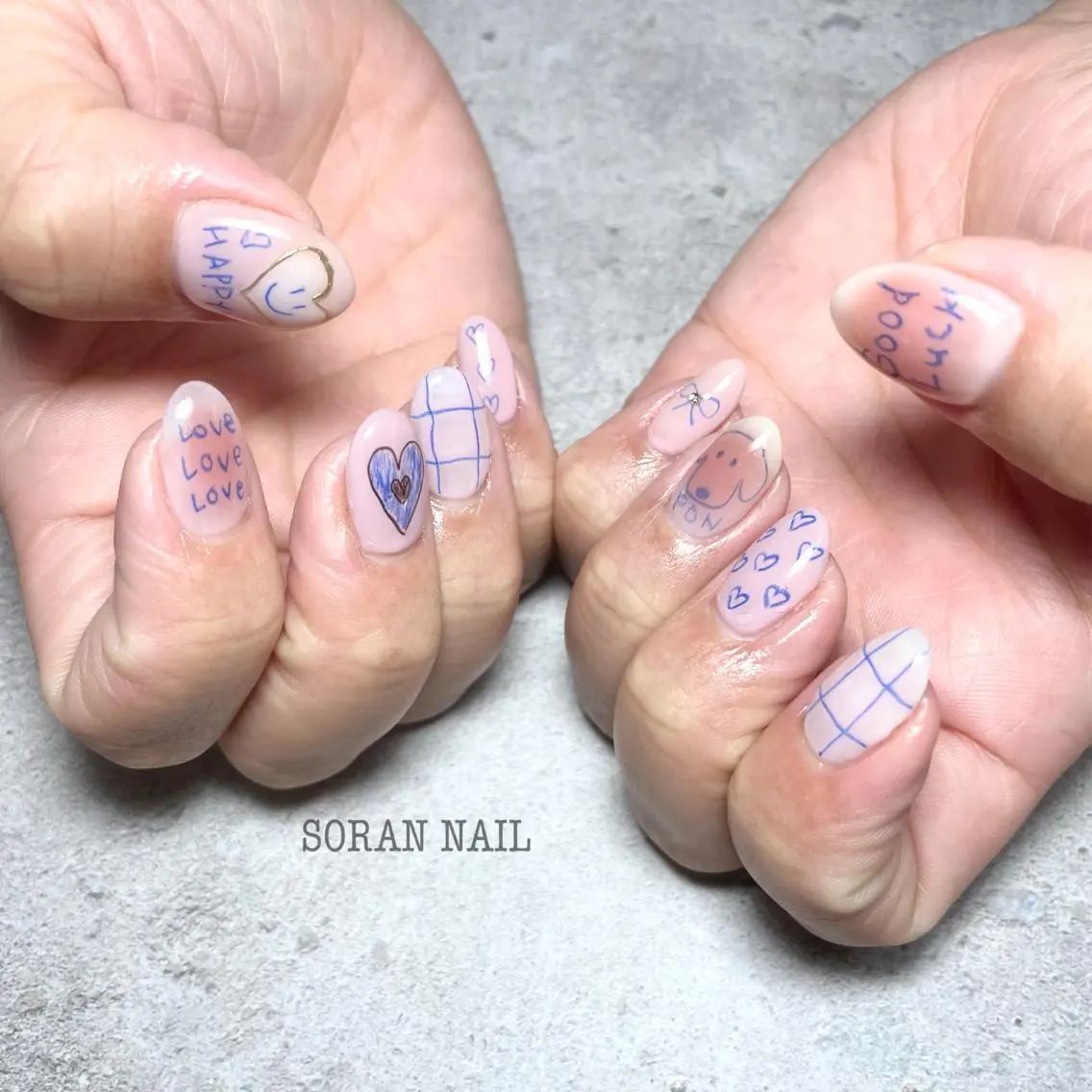 ネイル ハンドネイル soran nailのネイルデザイン