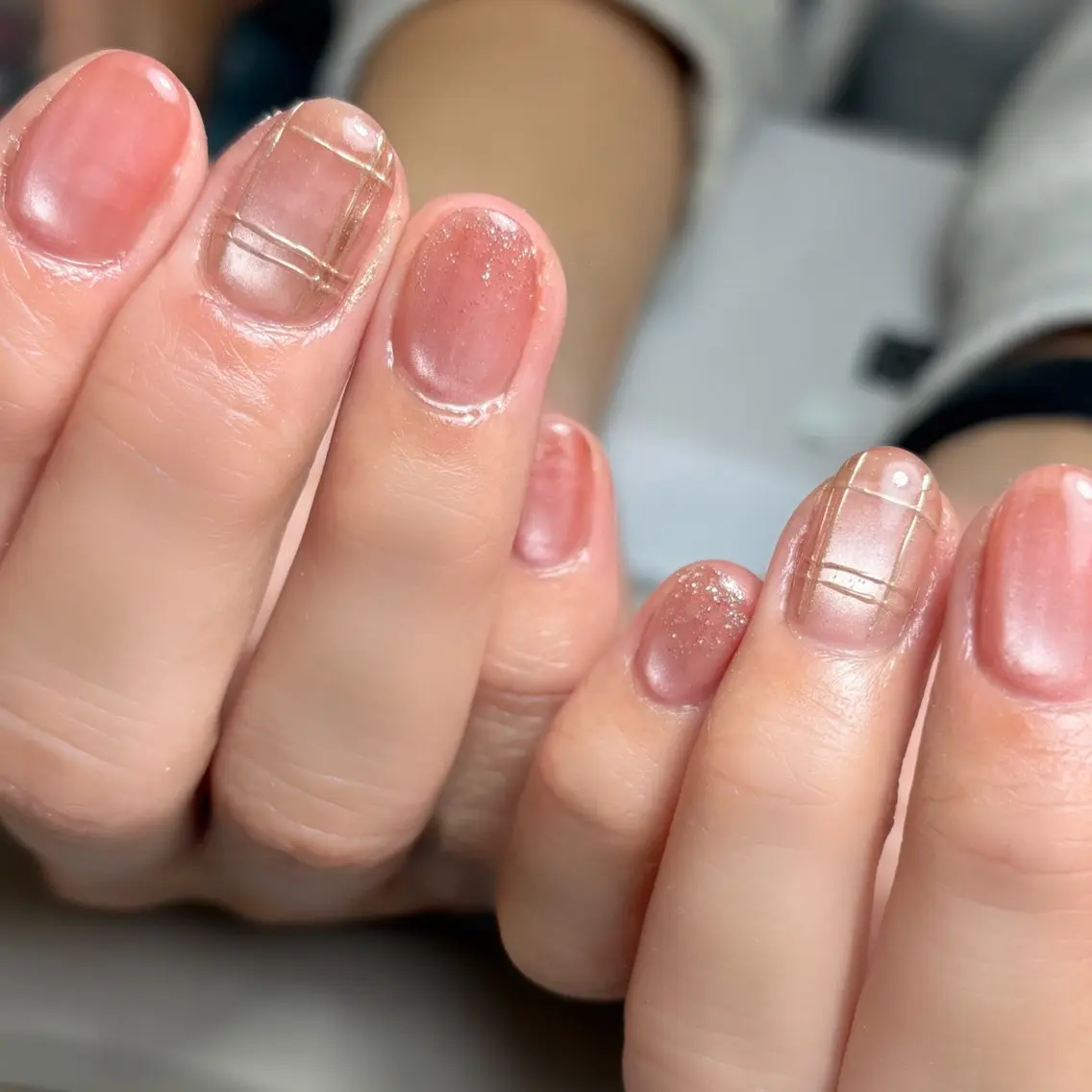 ネイル ハンドネイル r'e blanc wakaのネイルデザイン