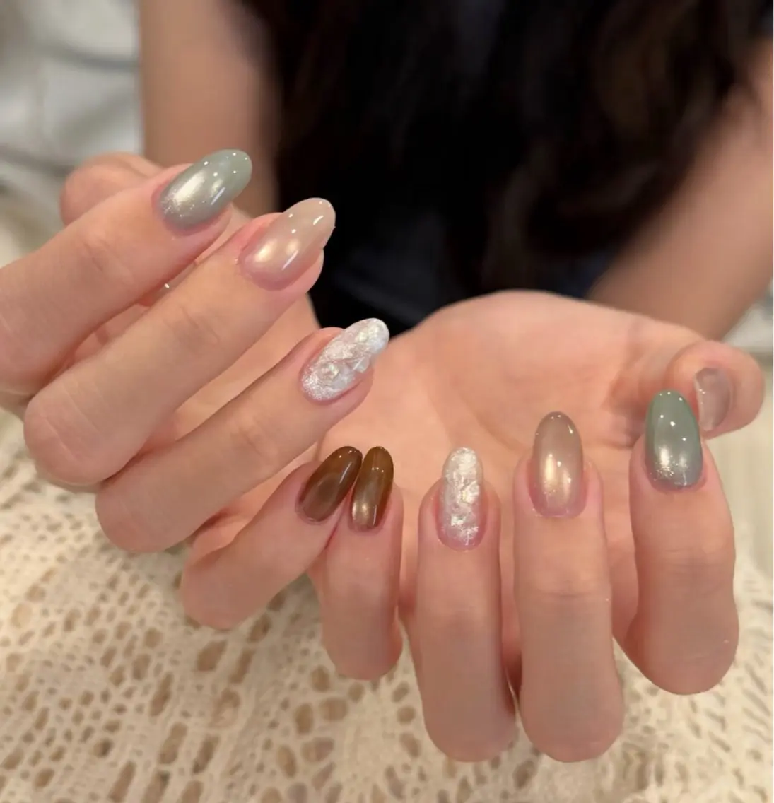 ネイル ハンドネイル WO MIAO💎のネイルデザイン