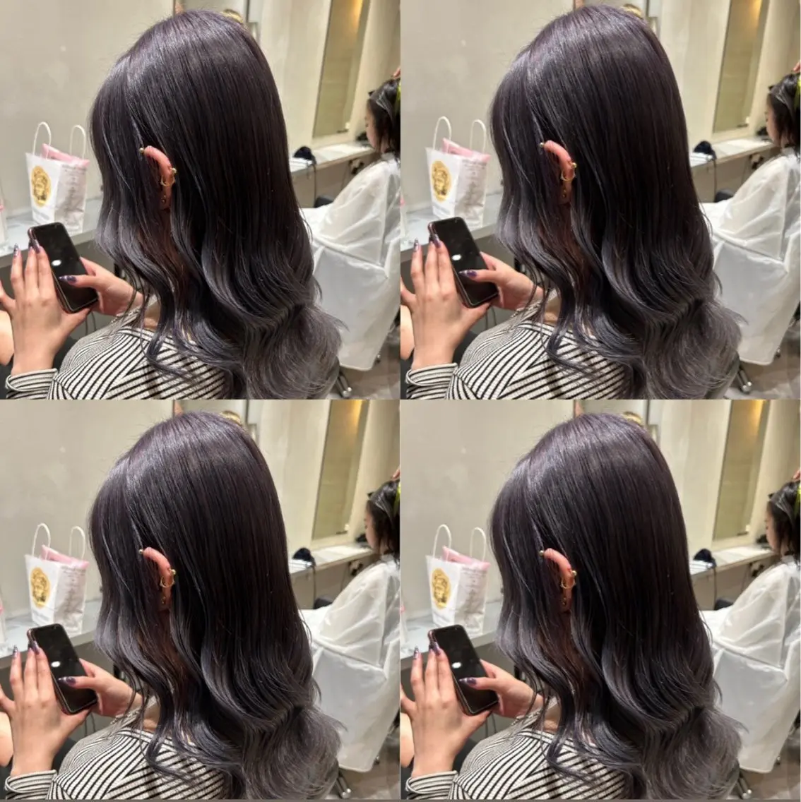 ロング カラー 透明感×エクステ× 前髪,顔周り そうまのヘアスタイル