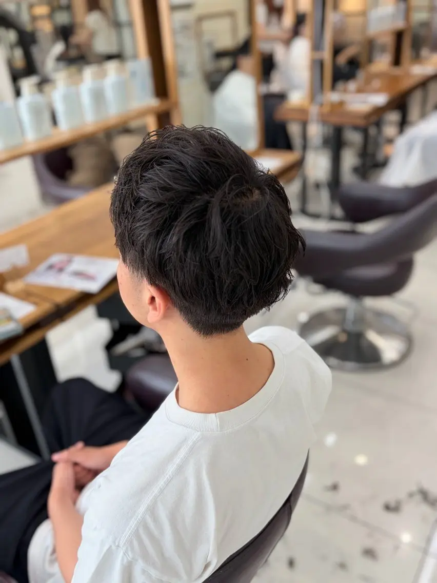 メンズ カット メンズパーマ/ウルフ /似合わせカット滉一のヘアスタイル