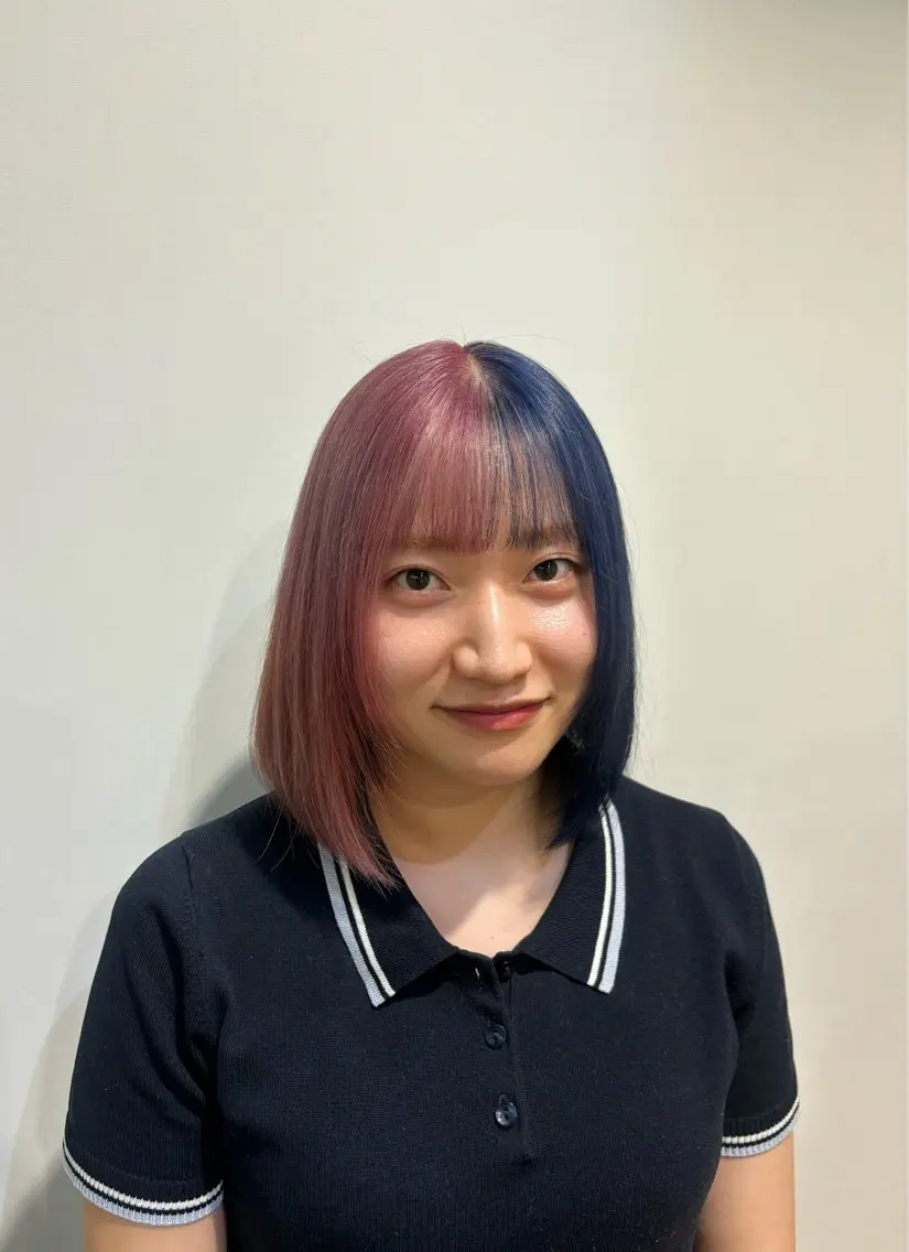 ショート カラー ヘアアレンジ ヘアカラー トリートメント ヘッドスパ 派手髪/ハイトーン RIN🩵ྀིのヘアスタイル