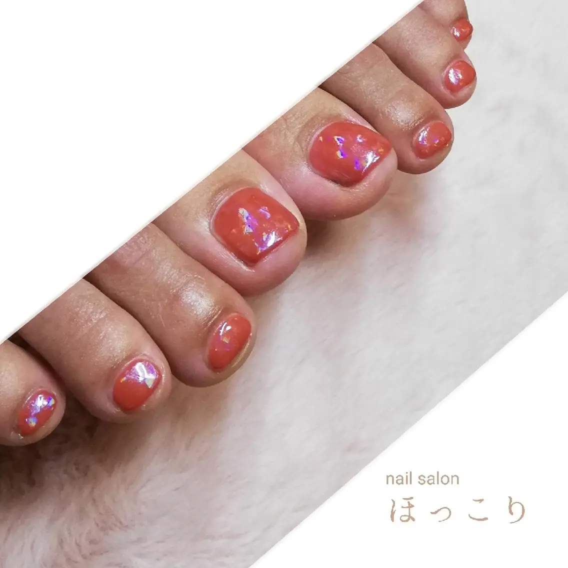 ネイル オーロラネイル ネイルサロンほっこり kanaのネイルデザイン