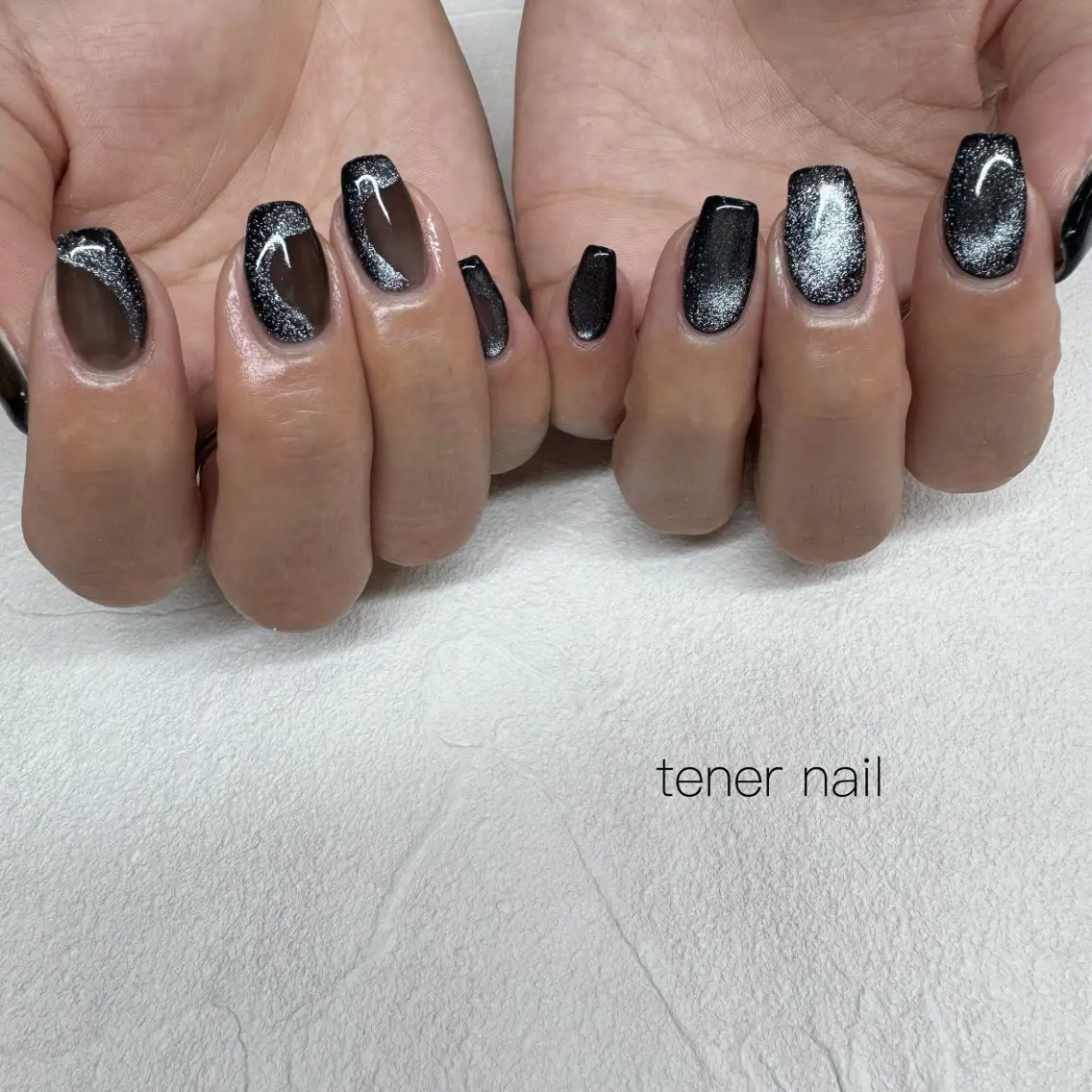 ネイル マグネットネイル ハンドネイル テネルネイル tener nailのネイルデザイン