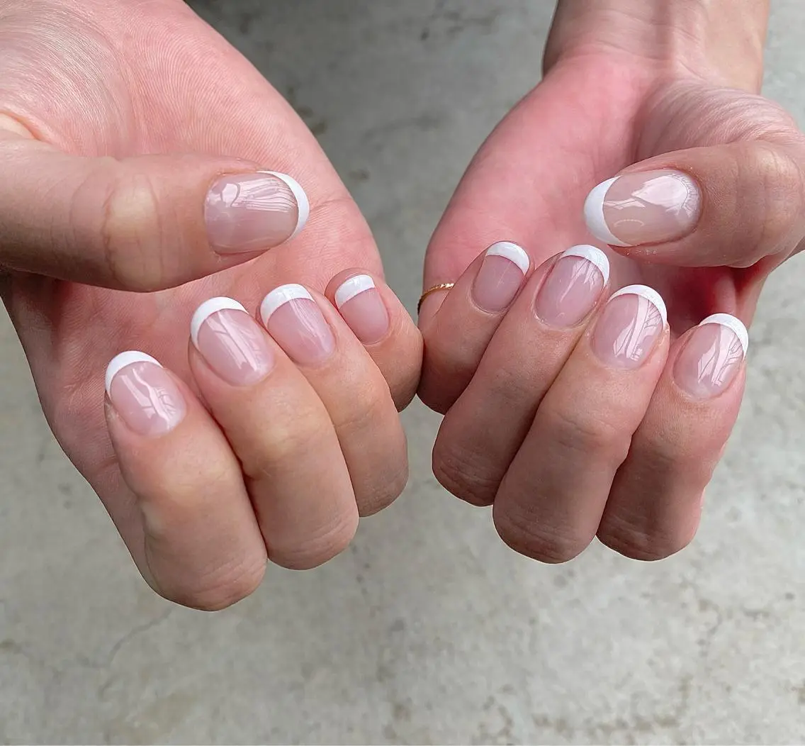 ネイル フレンチネイル ハンドネイル JL NAILのネイルデザイン