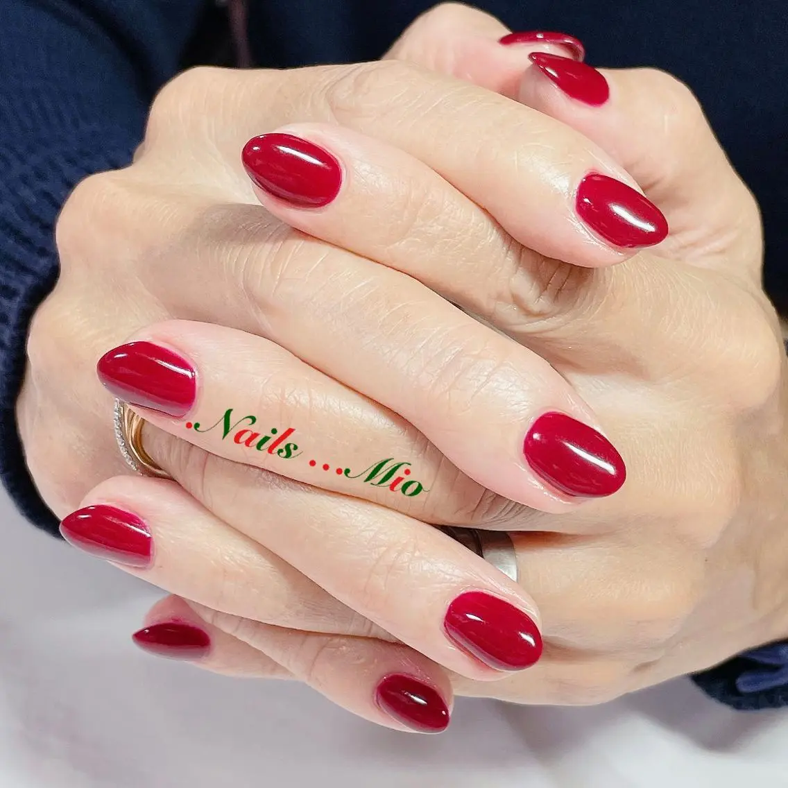 ネイル ジェルネイル ワンカラーネイル .Nails Mio 赤羽西ネイルサロンのネイルデザイン