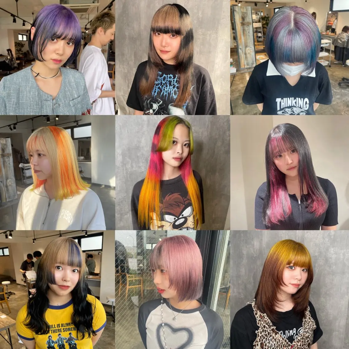 ロング カラー ブリーチ デザインカラー ハイトーンカラー ムラ修正/ ハイトーン💖Riaのヘアスタイル