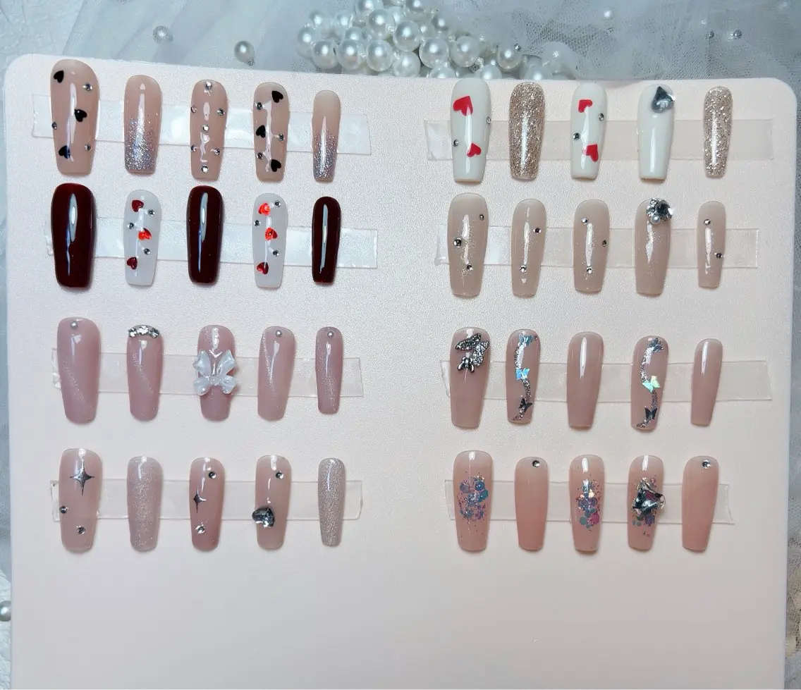 ネイル ハンドネイル M 🌷Nail 長さだし専門店のネイルデザイン
