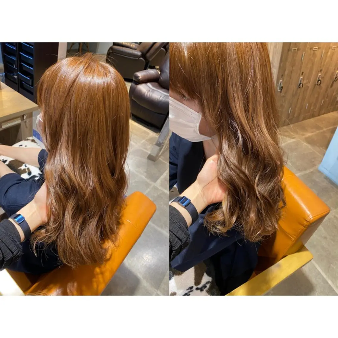カラー ベージュカラー ブラウンカラー ハイライトカラー カット ヘアカラー トリートメント 🩵盛れる顔周りヘア EMI🩵のヘアスタイル