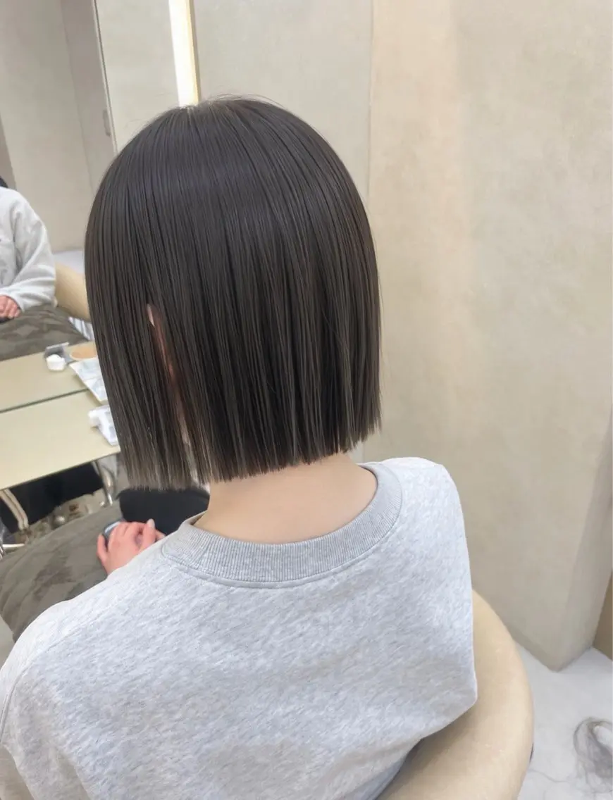ショート ひなた・表参道・ 似合わせボブカットのヘアスタイル