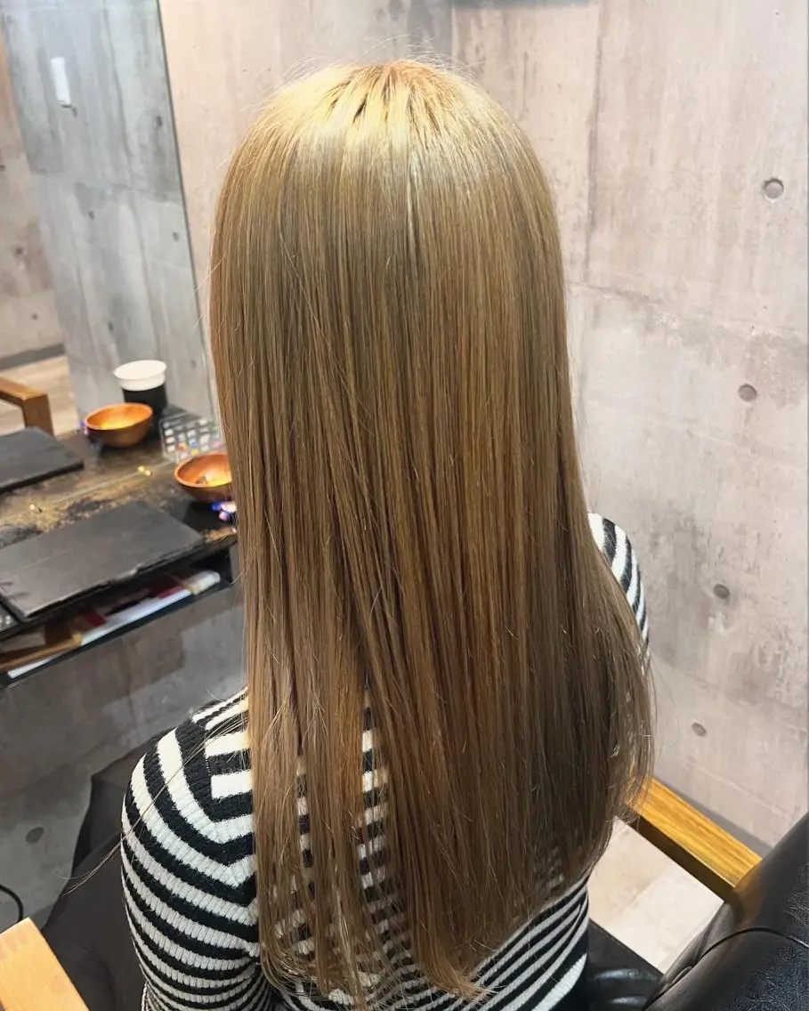 ロング ヘアアレンジ トリートメント 髪質改善🫧 りこのヘアスタイル