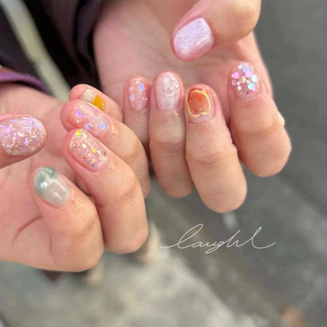 ネイル シンプルネイル Ezura Yumiのネイルデザイン