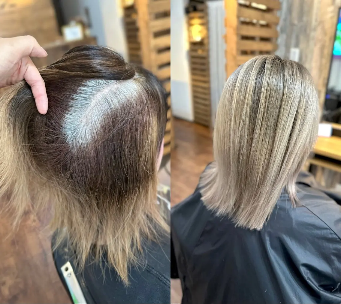 ミディアム カラー カット ヘアカラー トリートメント Luzir⭐︎ GEN⭐︎のヘアスタイル