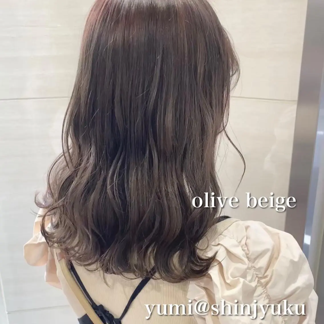 セミロング カラー パーマ ヘアアレンジ メンズ ワット 原宿のヘアスタイル