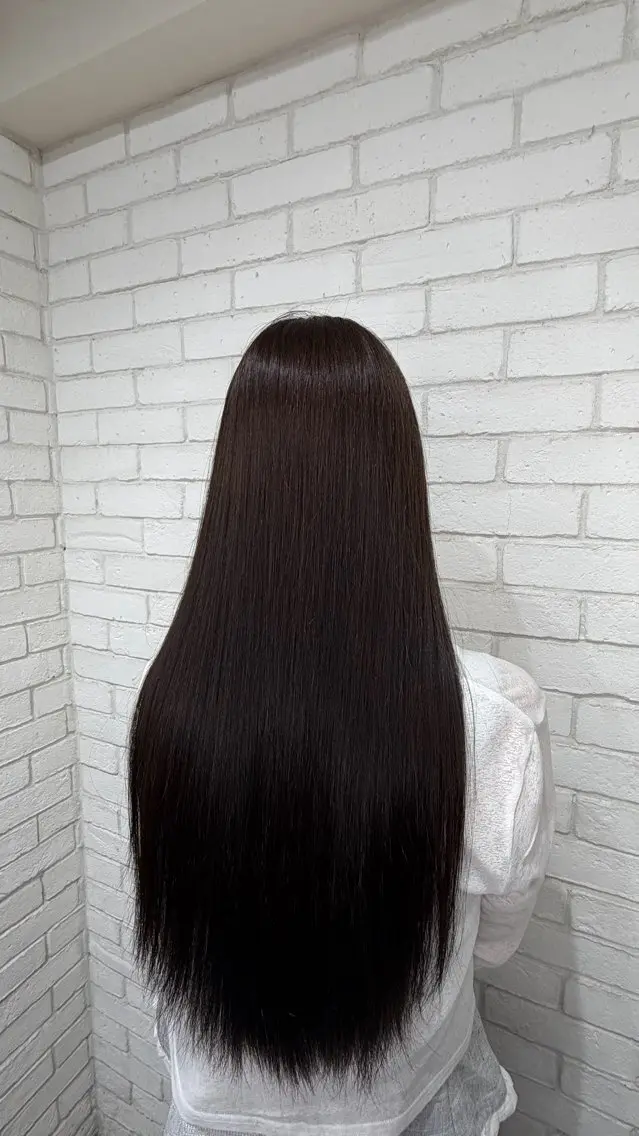 ロング カラー ブラウンカラー 透明感カラー ヘアカラー Harue ‪ ·͜·のヘアスタイル
