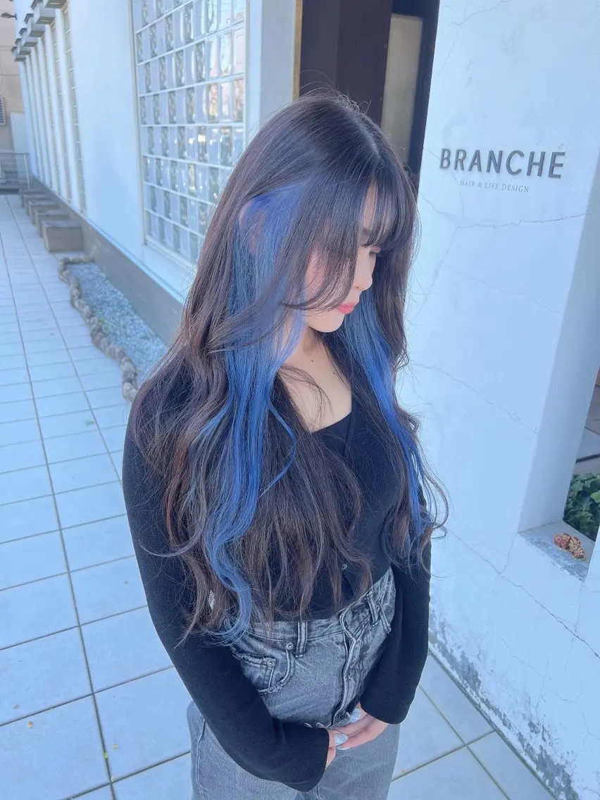 ロング カラー 具志 正太のヘアスタイル