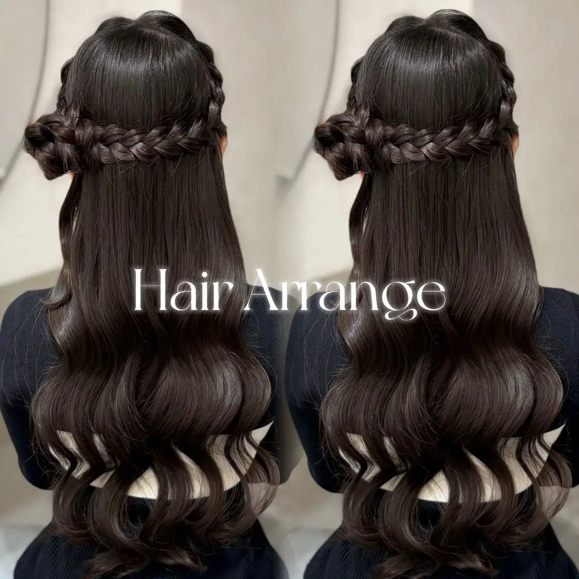 ロング ヘアアレンジ yurina🩰新宿 艶カラー・アレンジのヘアスタイル