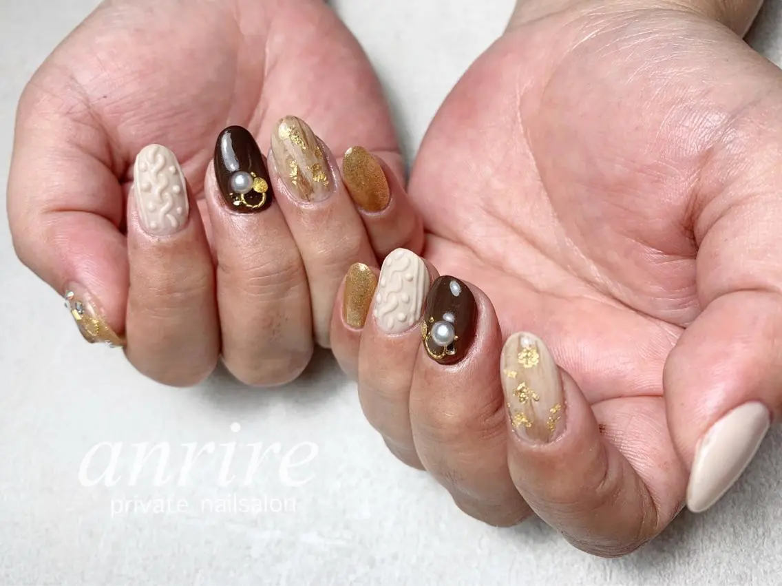 ネイル ハンドネイル nailsalon anrireのネイルデザイン