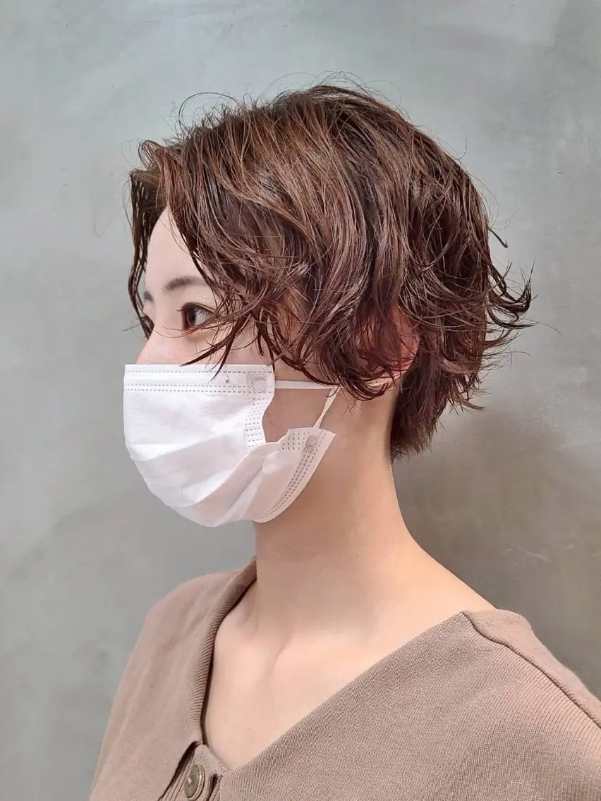 パーマ パーマ 岸田 和樹のヘアスタイル