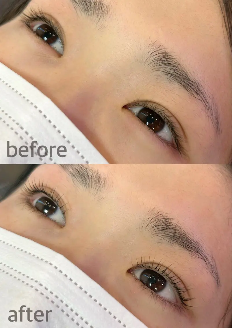 マツエク・マツパ 下まつげエクステ 一重×まつ毛パーマ マツパ Jyucu hair eyelashesのマツエク・マツパデザイン