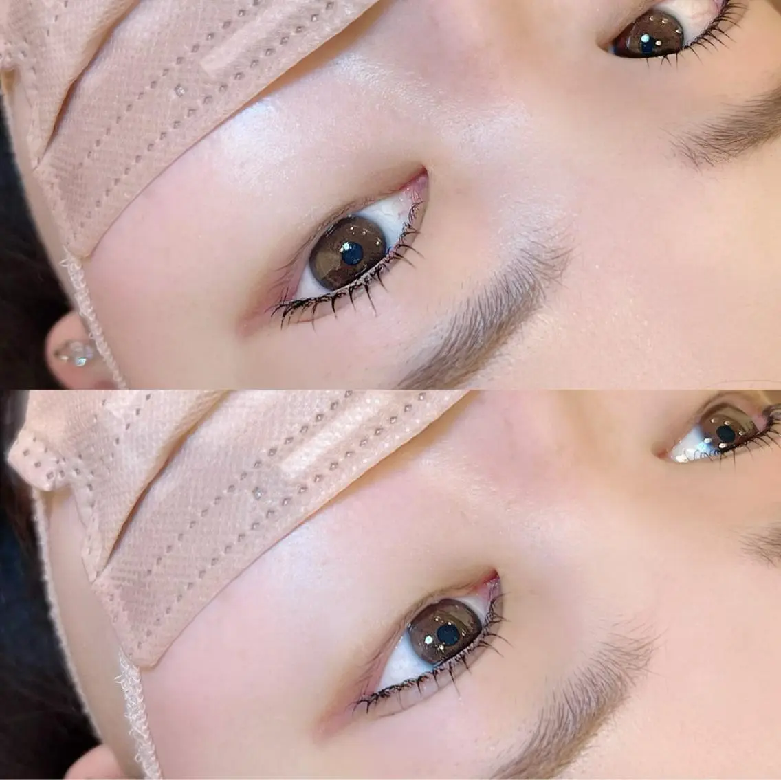 まつげパーマ+眉カット✂️💙ビューラーいらずのまつげに😘 アピールポイントの記載事項を確認ください⚠️の写真