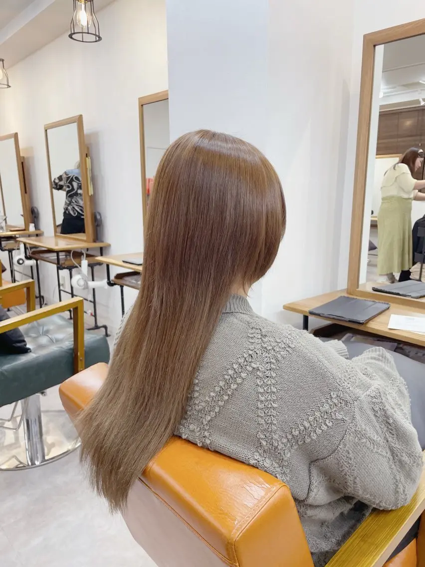ロング lore 中村かれんのヘアスタイル