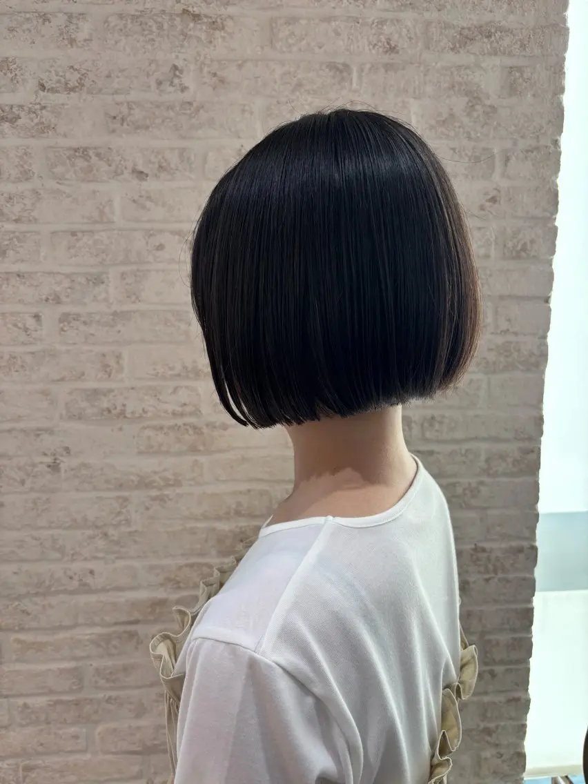 ショート ボブ カット 柳坪 まなのヘアスタイル