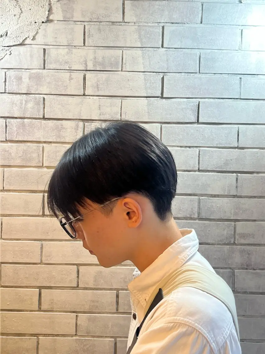 メンズ ニュアンスパーマ🌀 毛流れ🩶イザベラのヘアスタイル