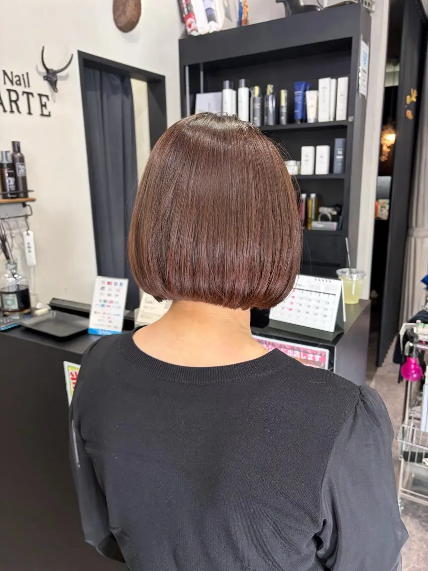 ショート カラー カット ヘアカラー 友滝 真菜美のヘアスタイル