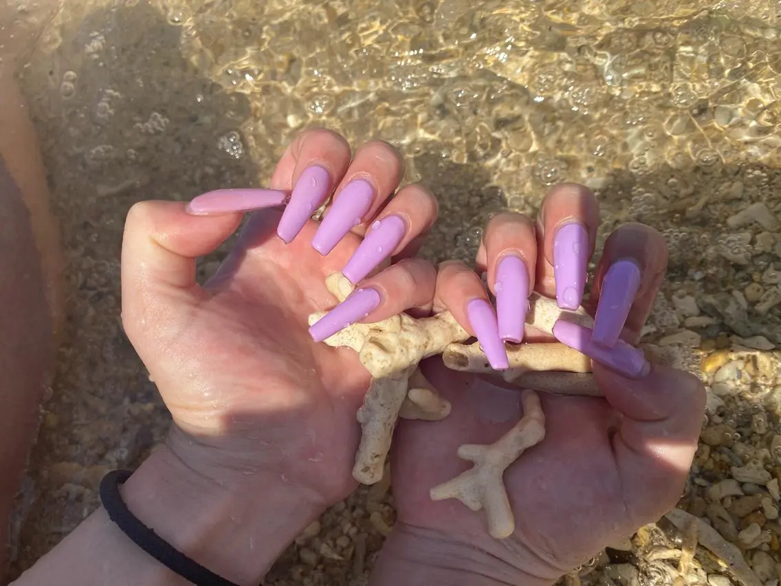 ロング ネイル nail salon azuのネイルデザイン