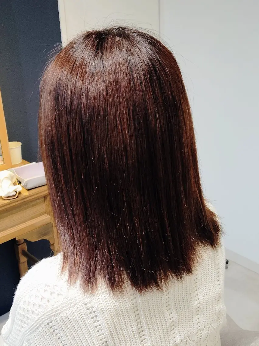 ミディアム 大人美髪✨南森町✨ 中村志保のヘアスタイル