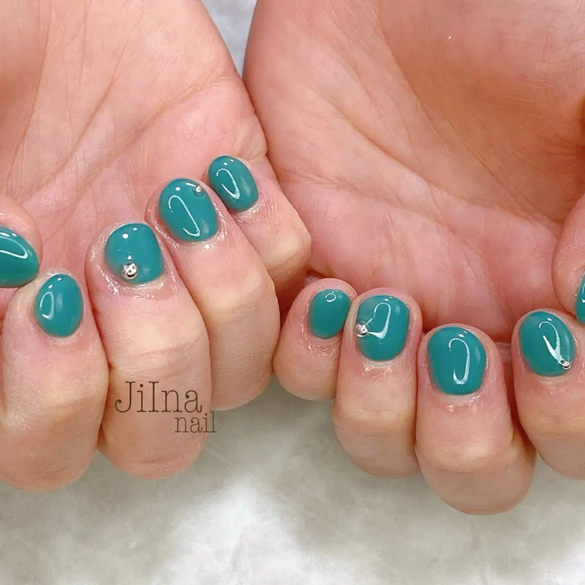 ネイル 持ち込み JiIna nailのネイルデザイン