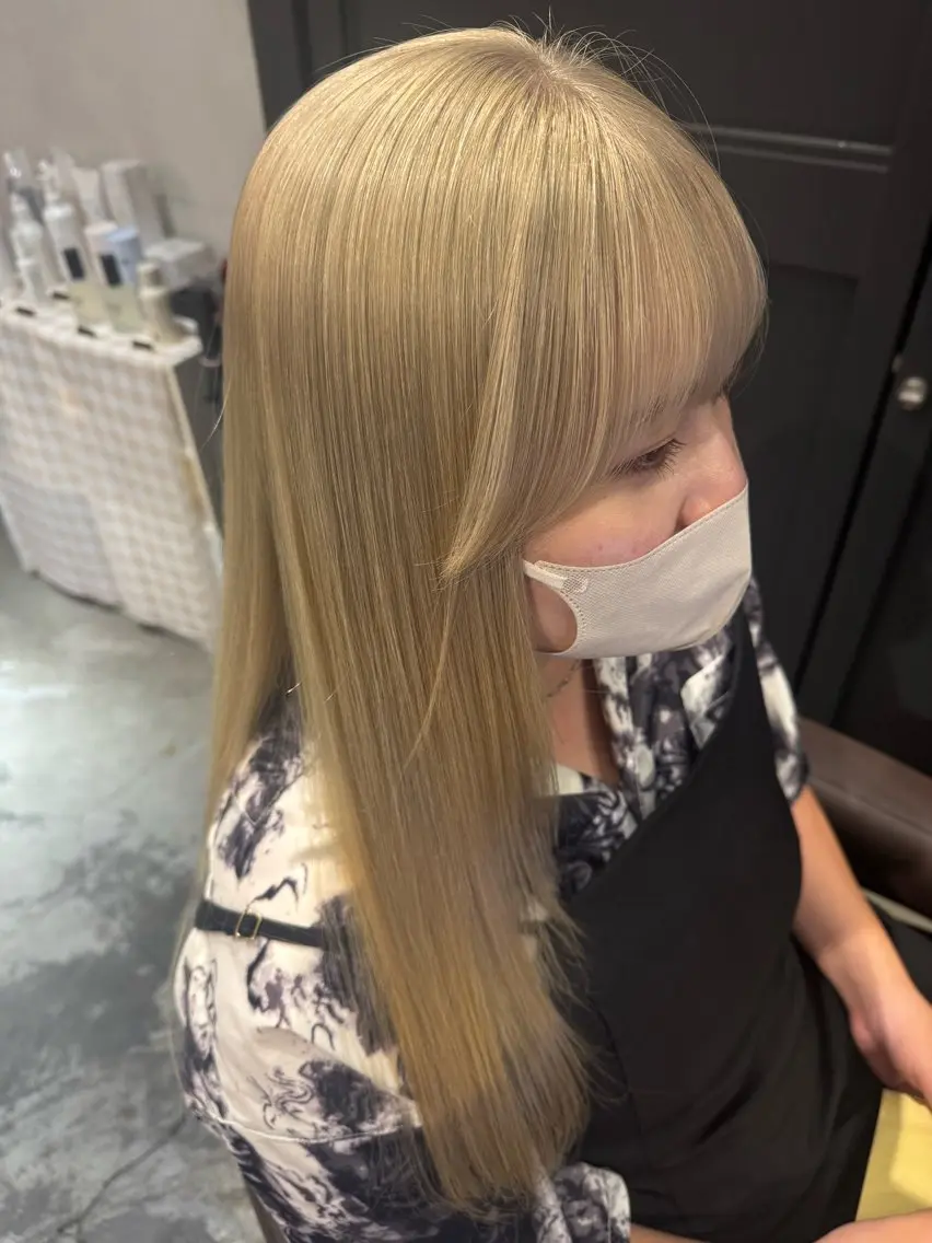 カラー ヘアカラー トリートメント 🦋店長🦋 ほんさわ みずきのヘアスタイル