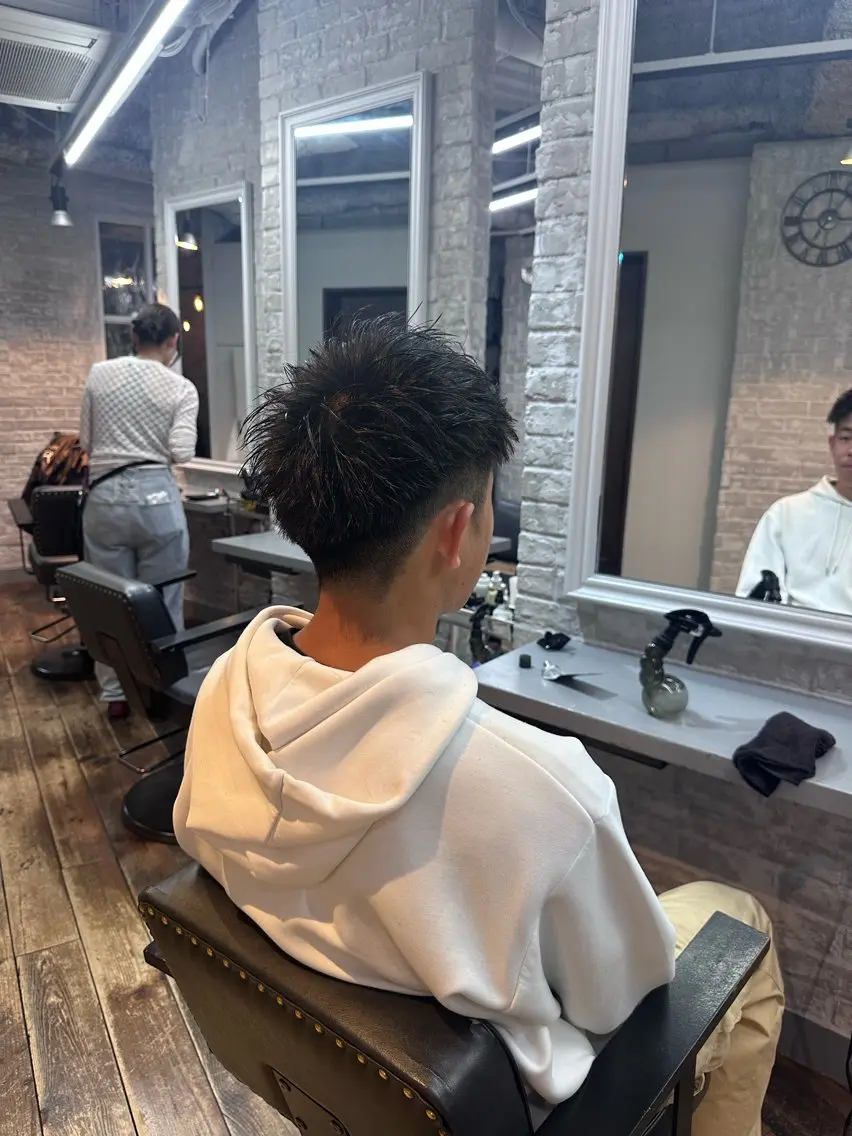ショート メンズ 🩵メンズショート✨ パーマスタイル みくのヘアスタイル