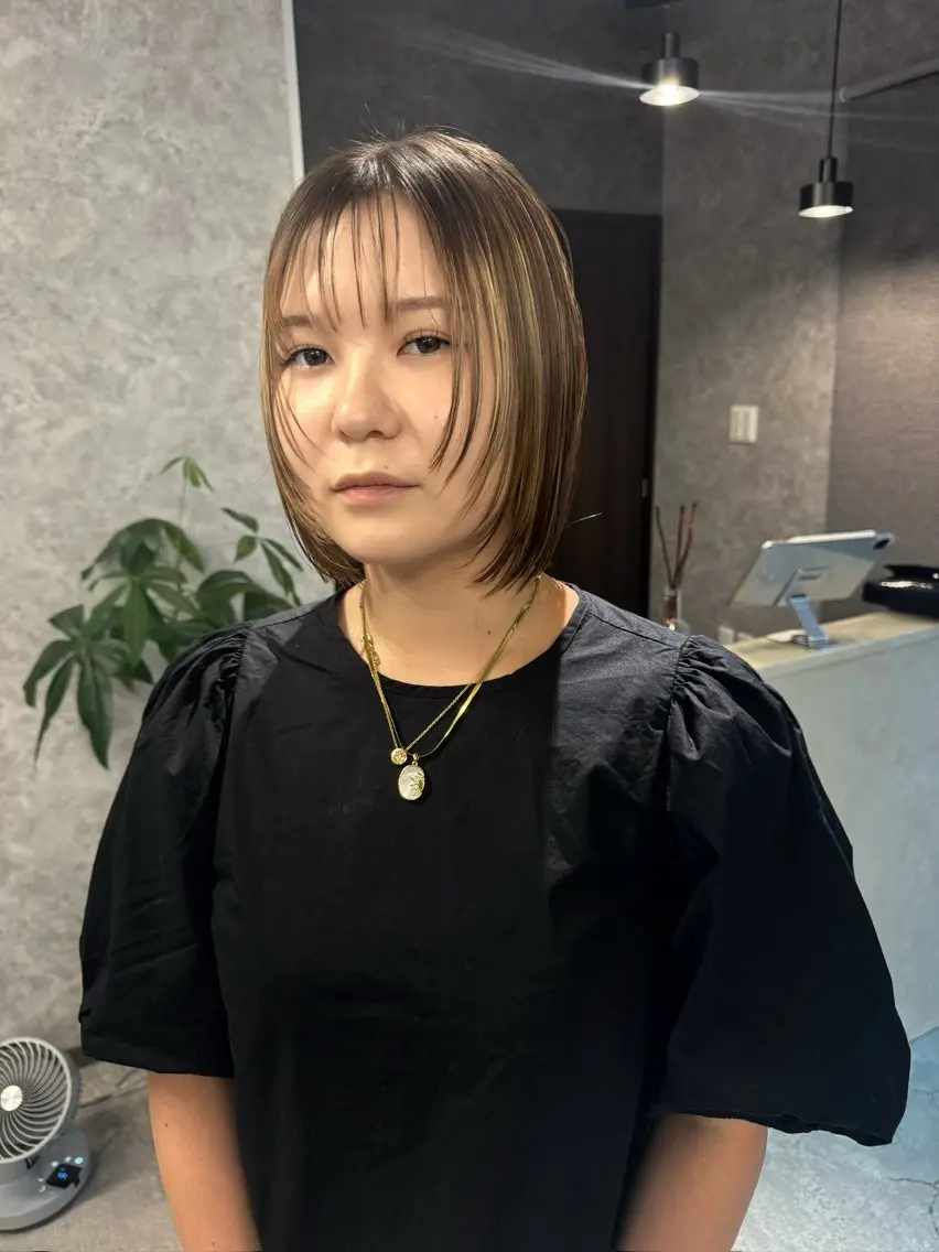 似合わせカットの写真