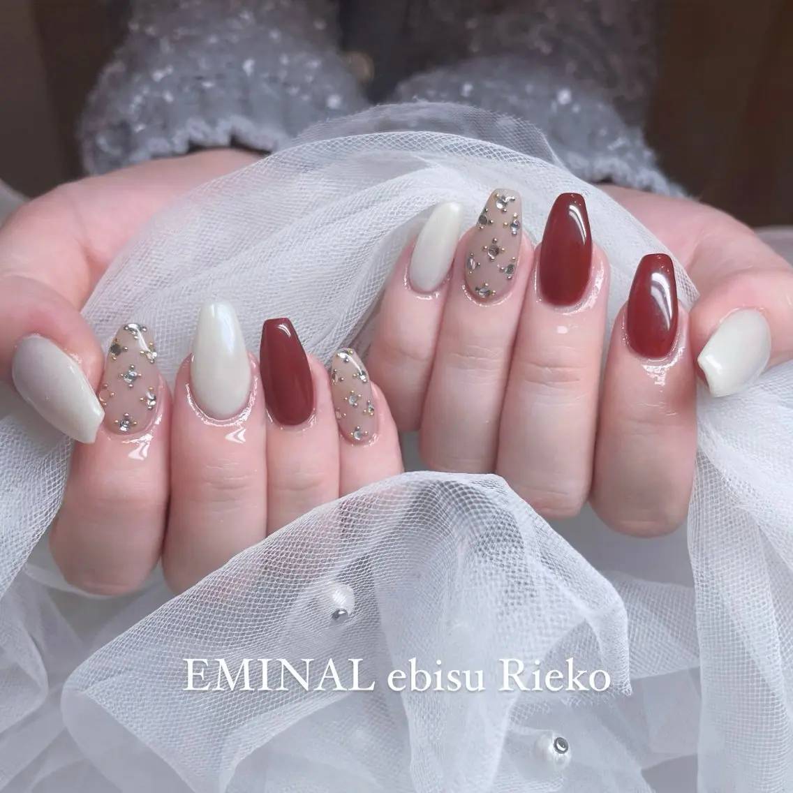 ネイル ハンドネイル Rieko EMINAL恵比寿のネイルデザイン