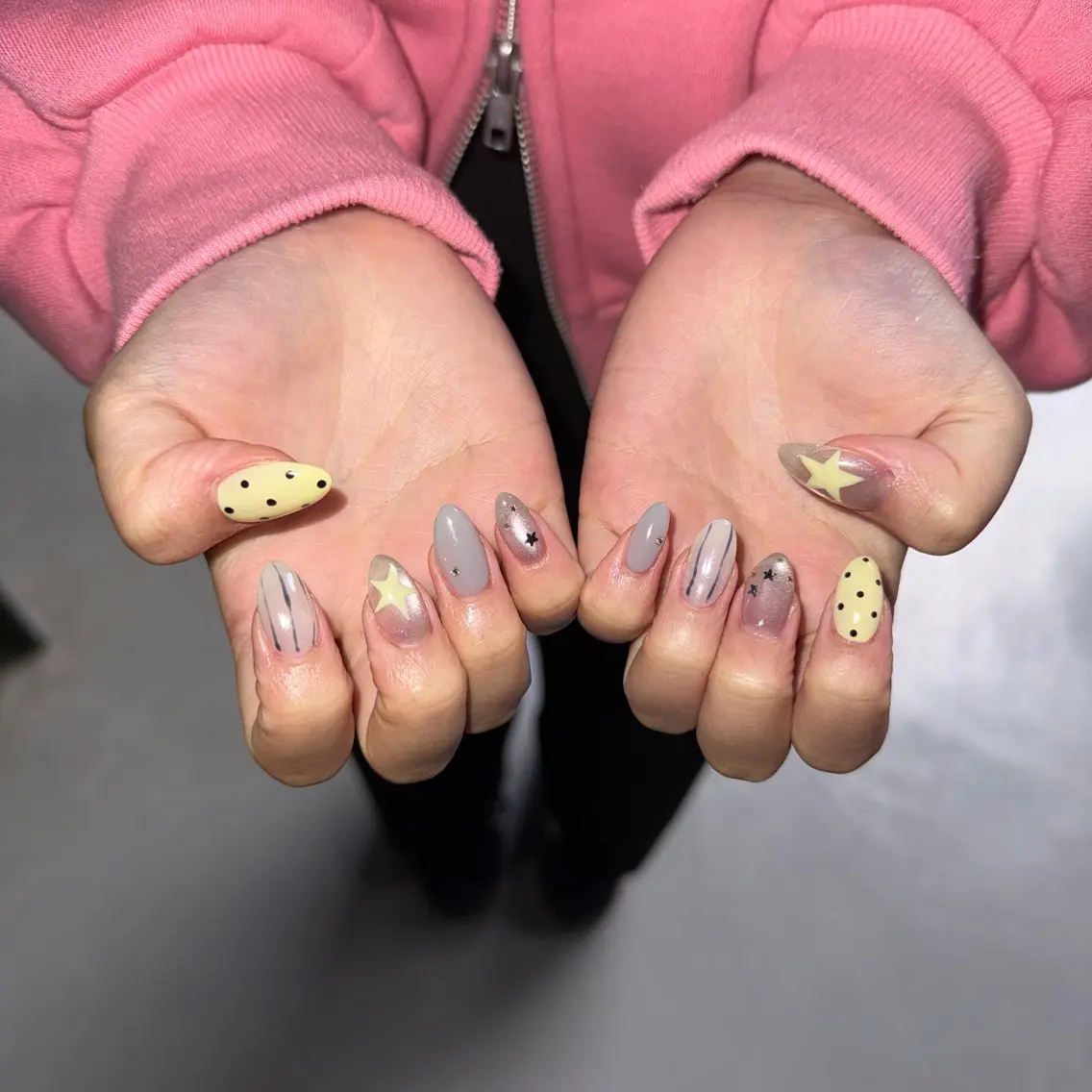 ネイル ハンドネイル IROHA NAIL ユウヒのネイルデザイン