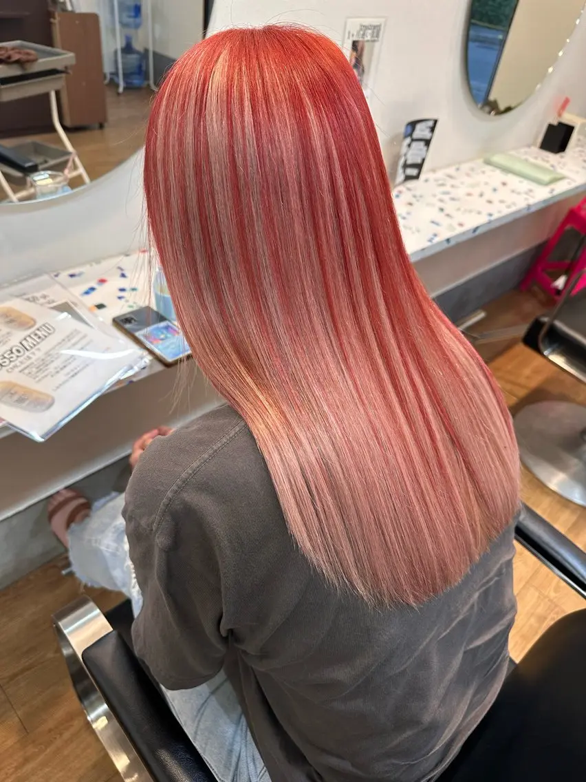 カラー ヘアカラー 💖艶・ブリーチ 透明感miyu💖のヘアスタイル