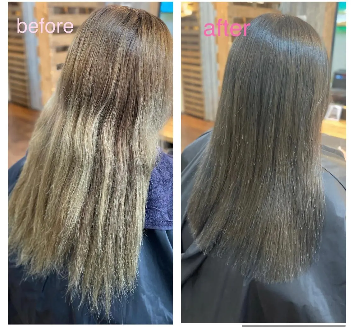 ロング カラー カット ヘアカラー トリートメント Luzir⭐︎ GEN⭐︎のヘアスタイル