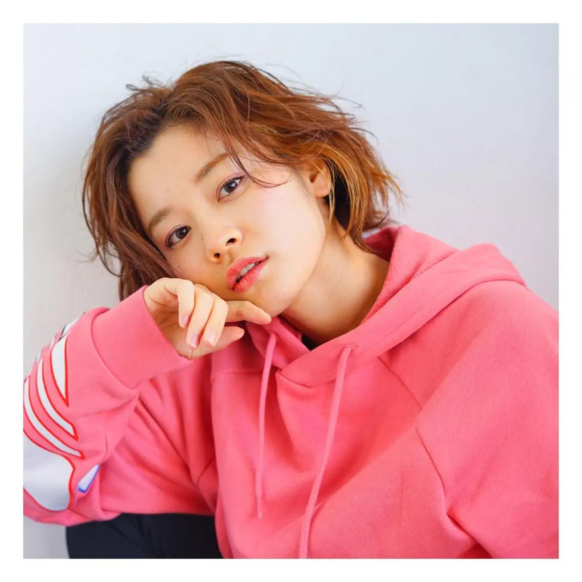 ミディアム カラー 菊池大一 溝の口パーマのヘアスタイル