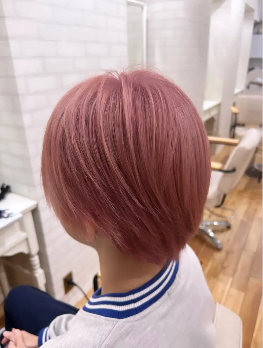 カラー メンズ 笹江 瑞穂のヘアスタイル