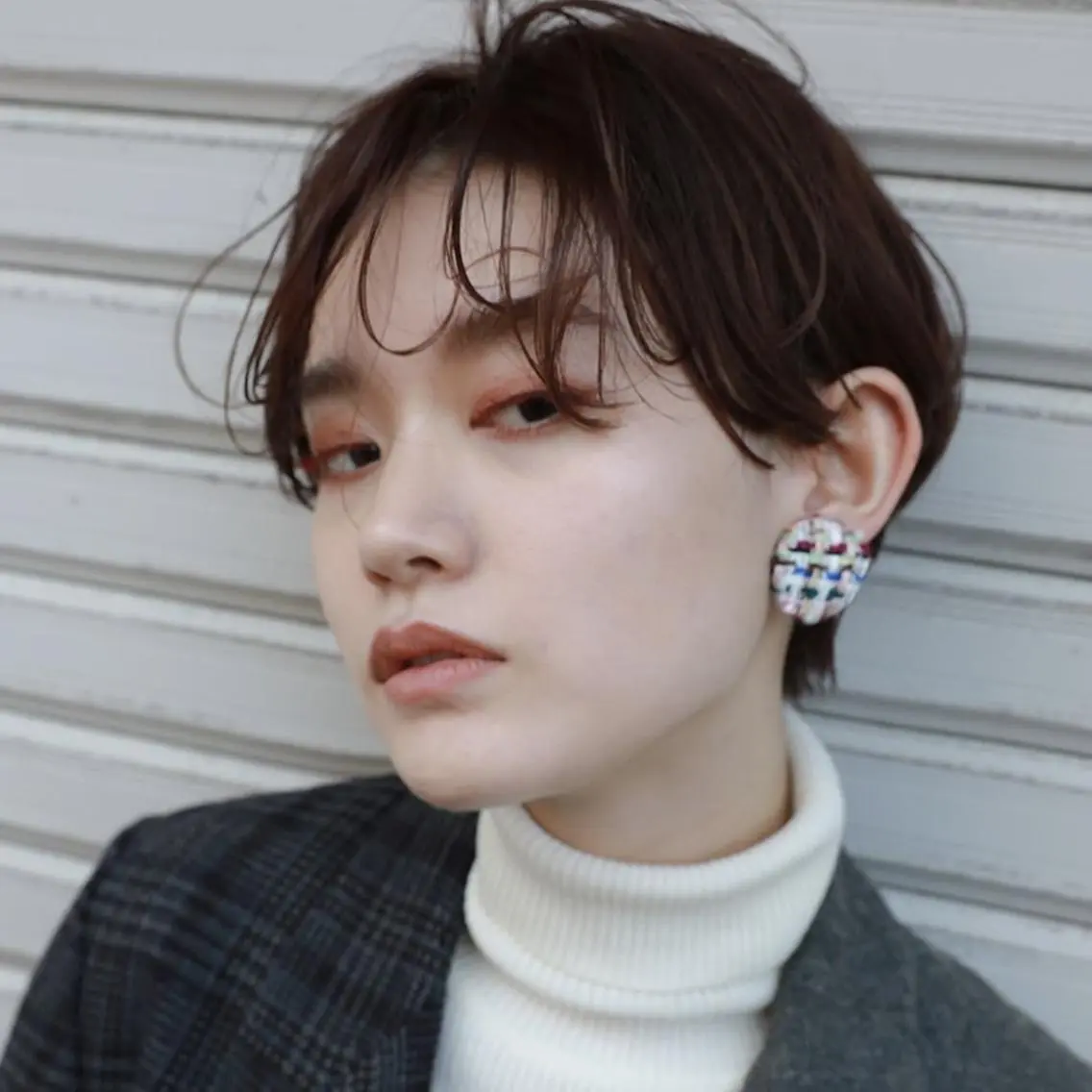 ショート パーマ Ravo 西村 優花のヘアスタイル