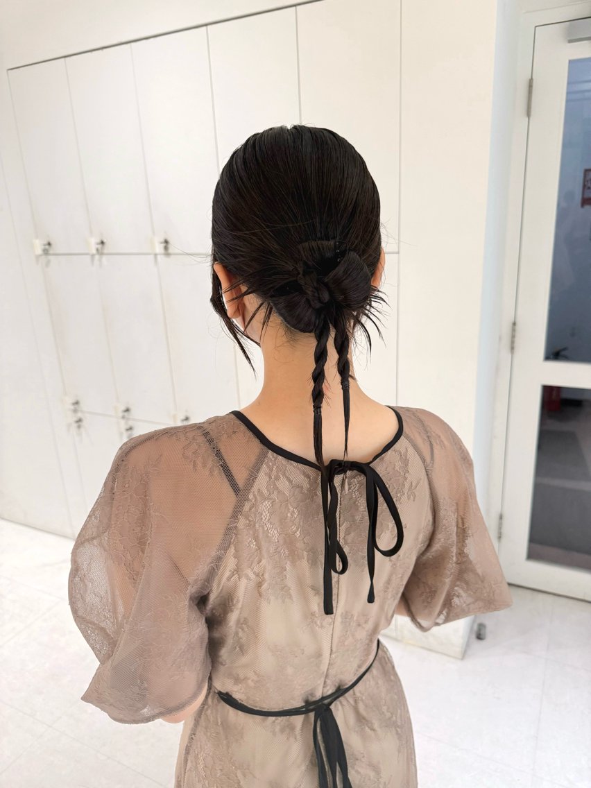 ヘアアレンジ ヘアセット yumea ⠀のヘアスタイル