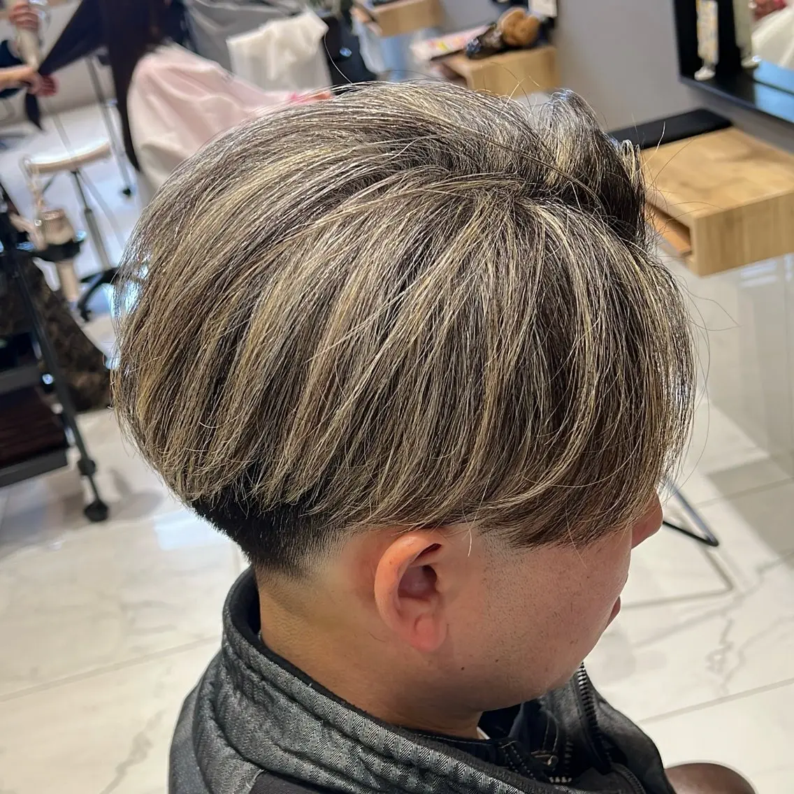 カラー メンズ カット ヘアカラー ルクール喜多町店 コムロのヘアスタイル