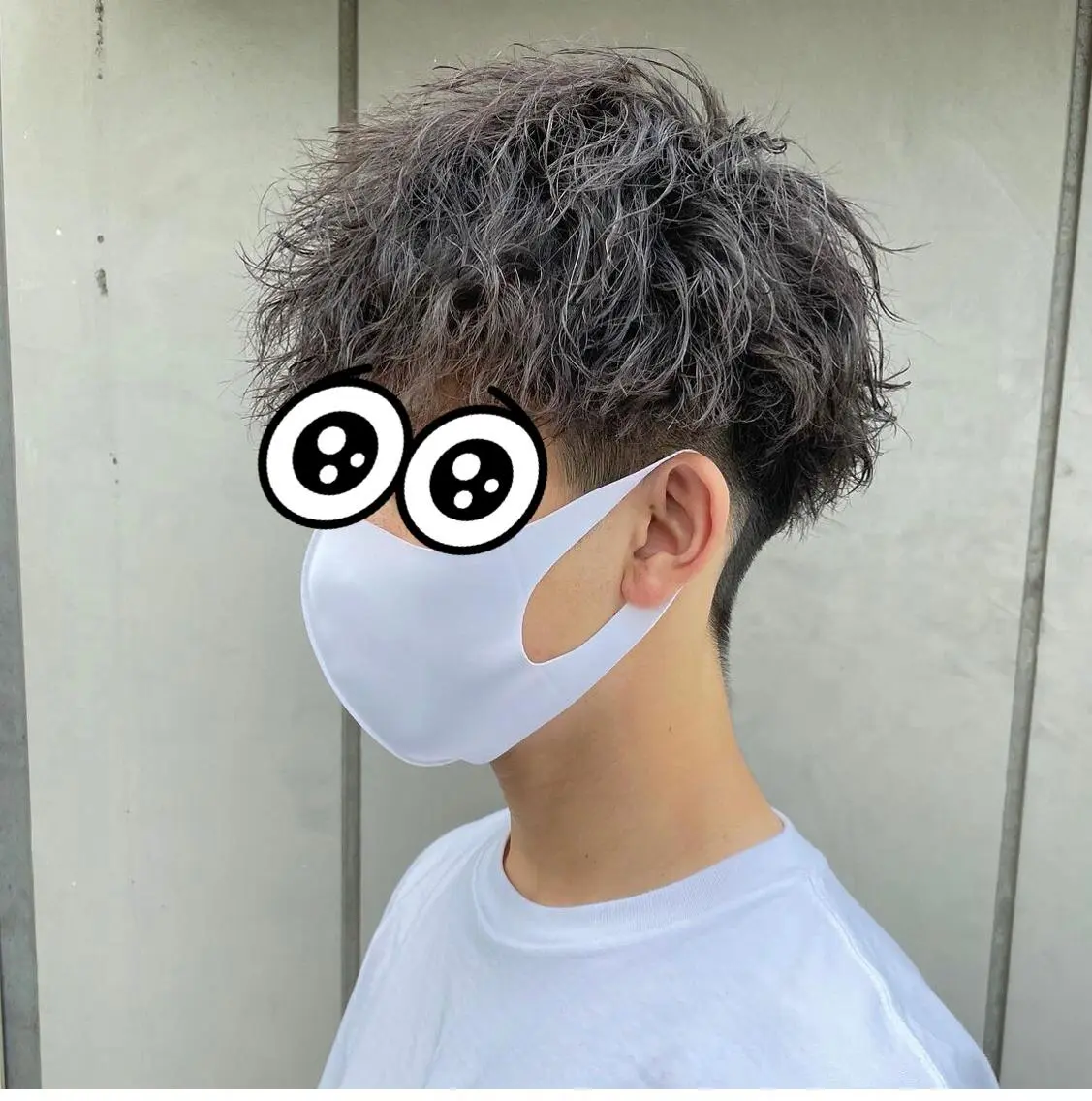 メンズ カット パーマ 🫧🕊️かたやま さきこ🕊️🫧のヘアスタイル