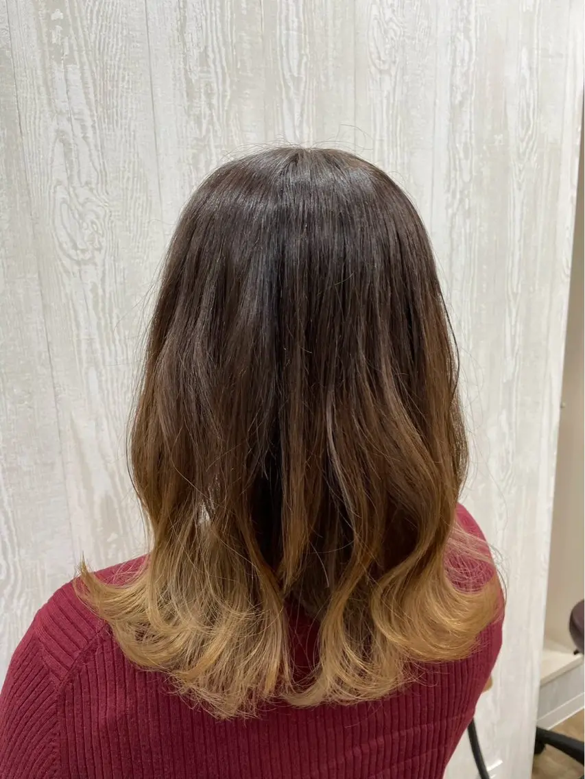 カラー TELAHAIR‪‪ 一舞のヘアスタイル