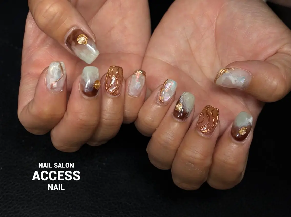 ネイル access nailのネイルデザイン