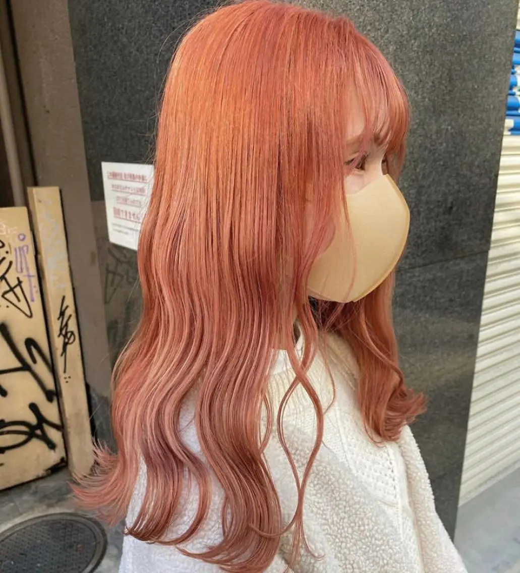 ロング カラー 🧡色落ちまで2度 楽しめる🧡ヨシキのヘアスタイル