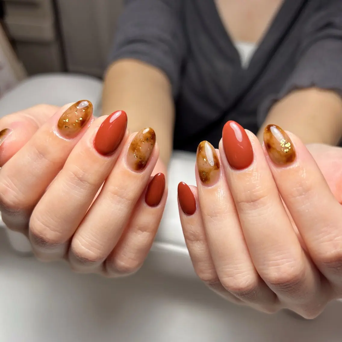 ショート ハンドネイル 28ネイルㅤㅤㅤㅤ ことはのネイルデザイン